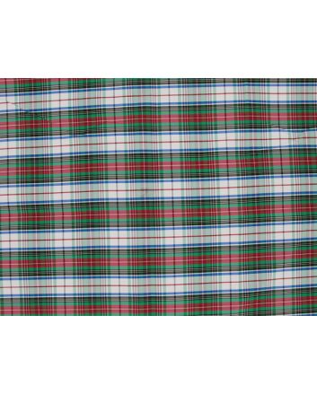 Taffeta Kilt Stripe - Green and Red