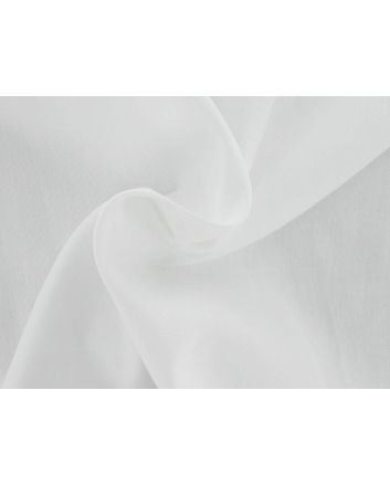 Temple Irish Linen and Cotton Blend, White