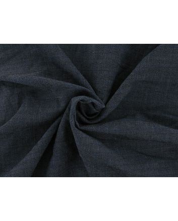 Textured Weave Polyester Suiting Blue