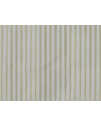 Ticking Stripe Cotton Poplin, Tan