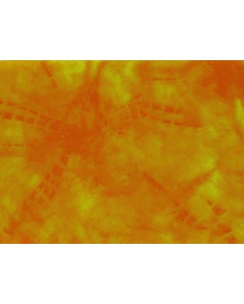 Tie-Dye Look Printed Cotton Blender, Yellow