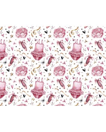 Tools Of The Trade Cotton Print, Ballerina
