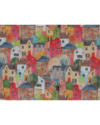 Townhouse Cotton Print