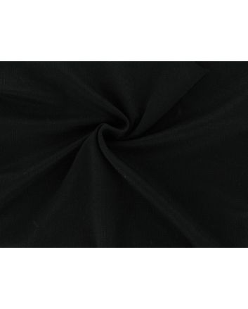 Tree Bark Textured Jersey Knit, Black