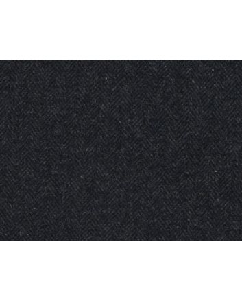 Treno Herringbone Italian Wool Blue and Grey