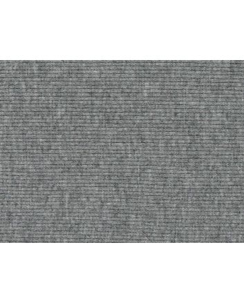 Tubular Ribbed Jersey, Grey Melange