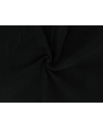 Tubular Ribbed Lightweight Jersey, Black