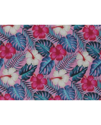 Tulip Jungle Cotton Poplin Print