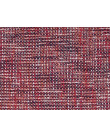 Tweeded Cotton Mixed Fibres - Red