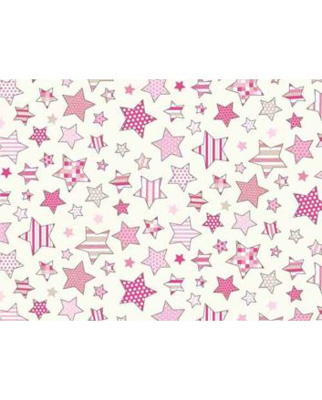 Twinkle Cotton Print, Pink