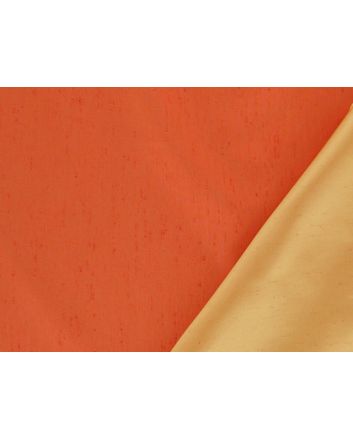 Two Tone Dupion - Orange