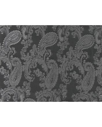 Two Tone Jacquard Paisley Lining, Grey