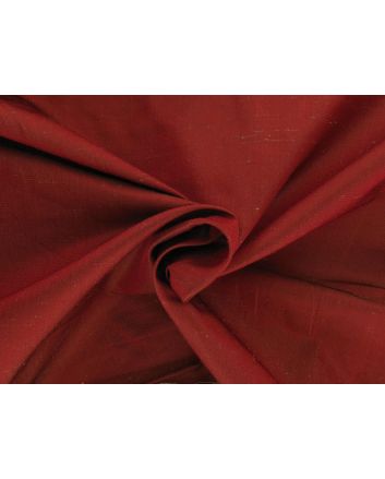 Two Tone Silk Dupion Satin, Burnt Orange