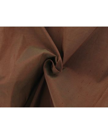 Two Toned Silk Dupion, Redwood