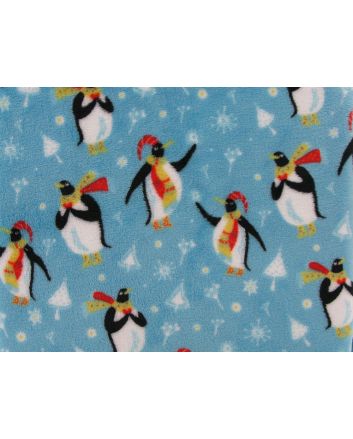 Ultra Soft Cuddle Fleece, Penguin Choir