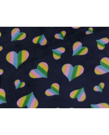 Ultra Soft Cuddle Fleece, Rainbow Love
