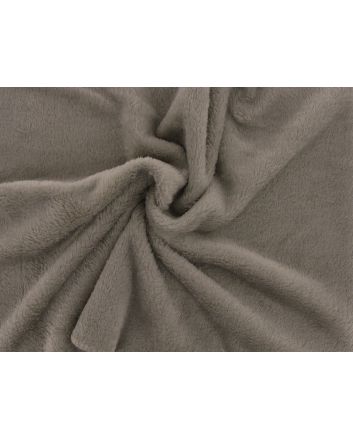 Ultra Soft Plain Cuddle Fleece, Mushroom