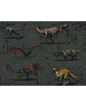 Universal Studios Printed Cotton, Jurassic Park Roar