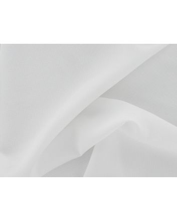 Waffle Polyester, White