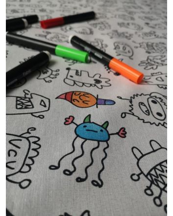 Washable Fabric Markers, Set of 12
