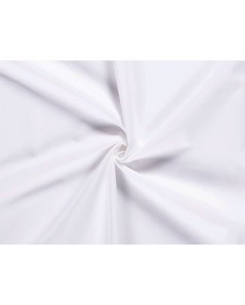 Wide Width Polycotton, White