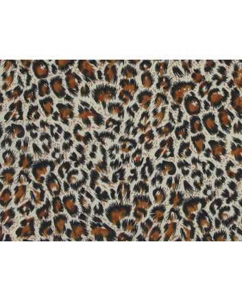 Wild Cat Polycotton Print