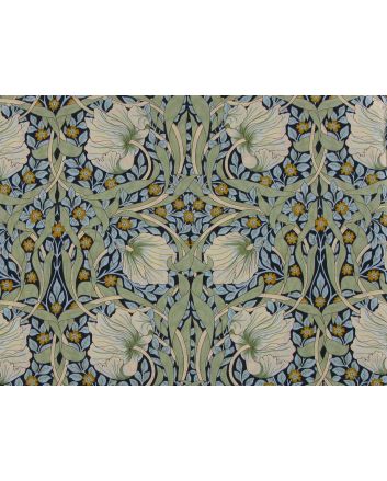William Fora Pima Cotton Lawn, Navy