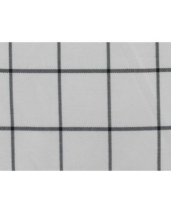 Window Check Polyester Stretch