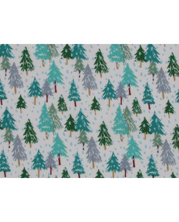 Winter Woodlands Polycotton Print