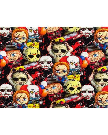 With Friends Like These Cotton Print