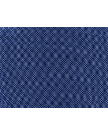 Woven Narrow Width Silk, Box, Blue