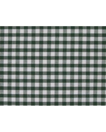Woven Polycotton Gingham, 1/4 inch, Green