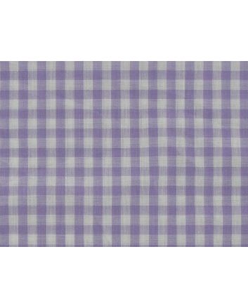 Woven Polycotton Gingham, 1/4 inch, Lilac