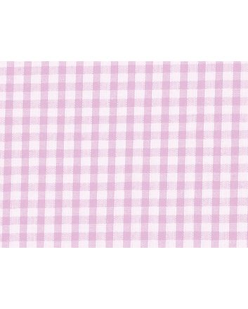 Woven Polycotton Gingham, 1/4 inch, Pink
