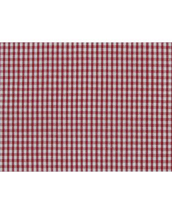 Woven Polycotton Gingham, 1/8 inch - Red