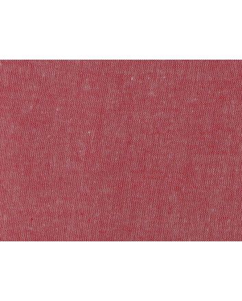 Yarn Dyed Cotton Chambray, Red