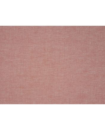 Yarn Dyed Cotton Chambray, Terracotta