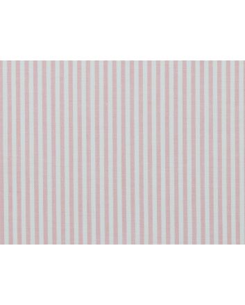 Yarn Dyed Cotton Chambray 3mm Stripe, Pink