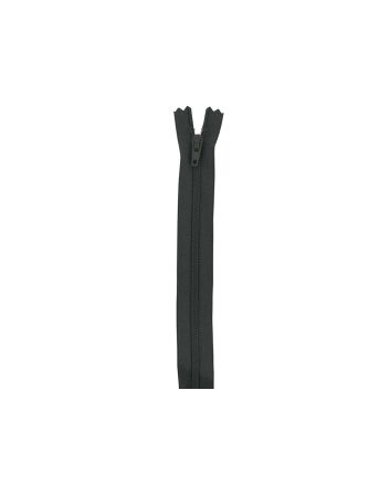 YKK Close End Dress Zip, 7 Inch, Dark Grey
