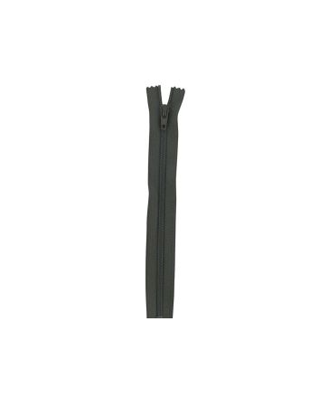 YKK Close End Dress Zip, 7 Inch, Mid Grey