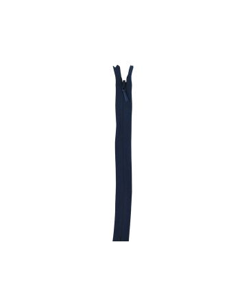 YKK Concealed Invisible Close End Dress Zip, 8 Inch, Admiral