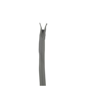 YKK Concealed Invisible Close End Dress Zip, 8 Inch, Light Grey