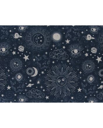 Zodiac Galaxy Cotton Print