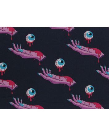 Zombie Hands Cotton Print