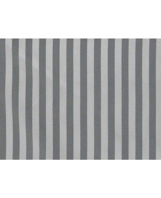 8mm Stripe Habutai, Grey and White