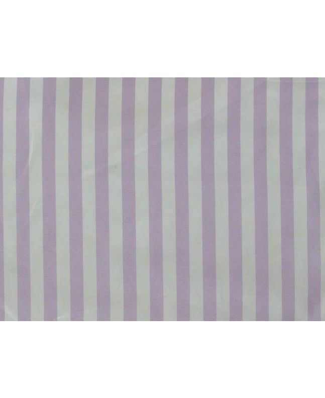 8mm Stripe Habutai, Lilac and Cream