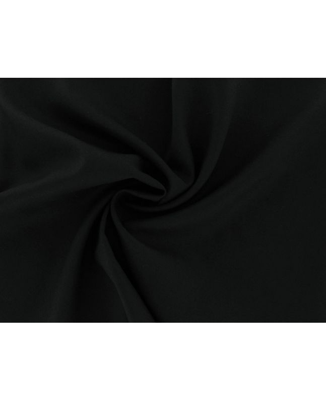 Alfred Brown High Lustre Pure New Wool Suiting, Black