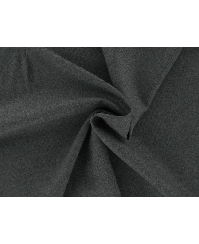 Alfred Brown Stretch Wool Suiting, Grey