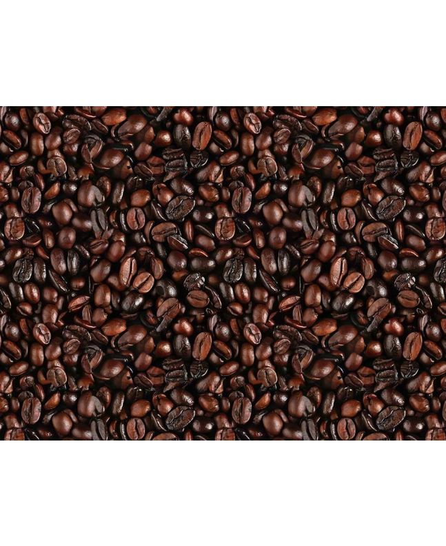 Allover Coffee Beans Cotton Print