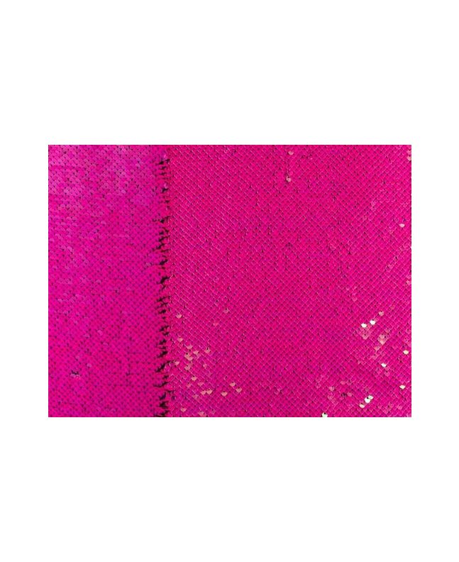 Allover Reversible Sequin, Cerise and Pearl Fuchsia
